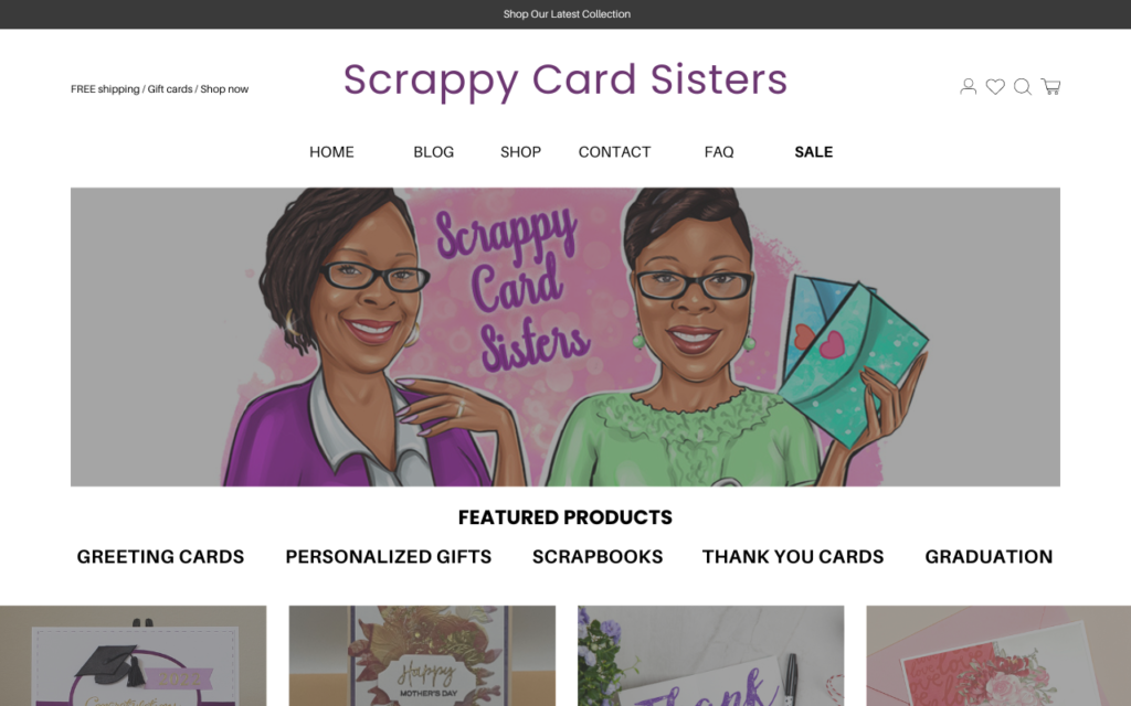 Digital Marketing Agency Arts & Crafts Ecommerce Website Example