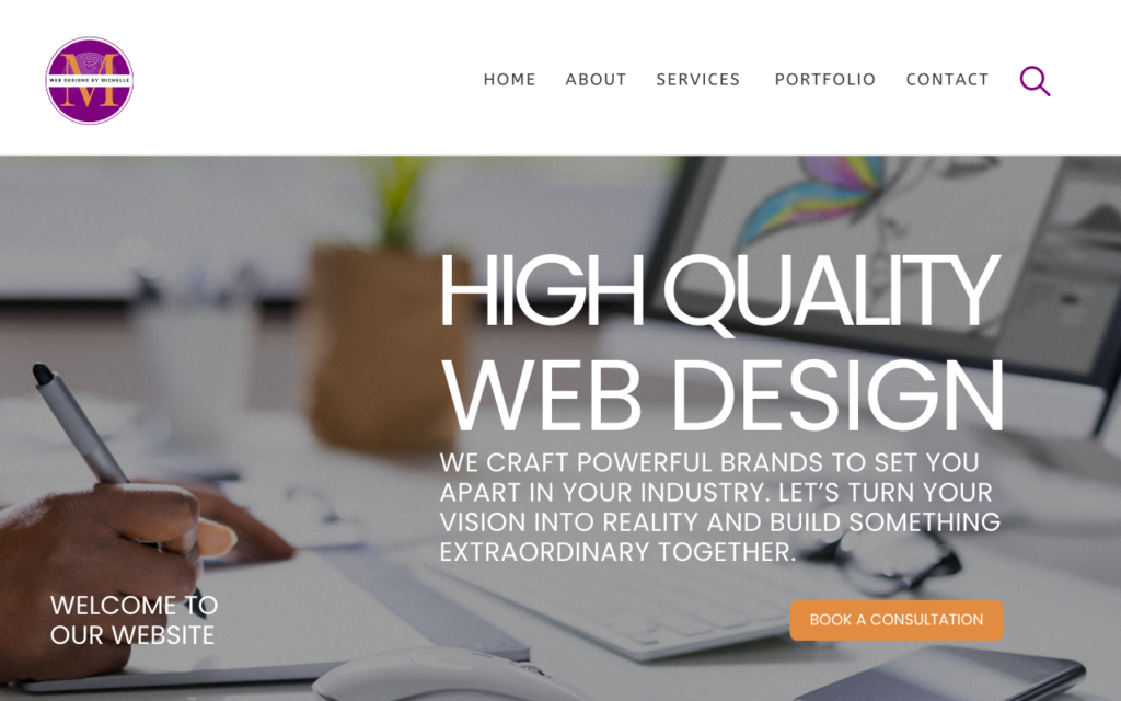 Digital Marketing Agency Website Redesign Example